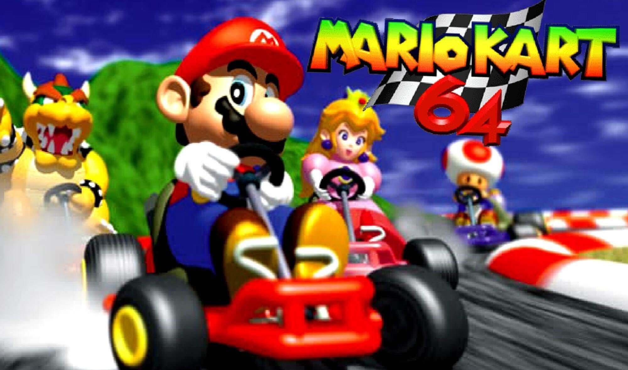 Resultado de imagem para mario kart 64